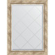 Зеркало настенное Evoform ExclusiveG 86х63 BY 4091 с гравировкой в багетной раме Прованс с плетением 70 мм  (BY 4091)