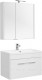 Комплект мебели для ванной Aquanet Августа 90 белый ручка хром (00287685)  (00287685)