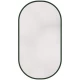 Зеркало для ванной 55х95 см зеленый матовый Caprigo Контур М-359-134 округлое  (М-359-134)