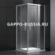 Душевой угол Gappo универсальный хром/стекло (G207.2.1010) 100x100x190 см  (G207.2.1010)