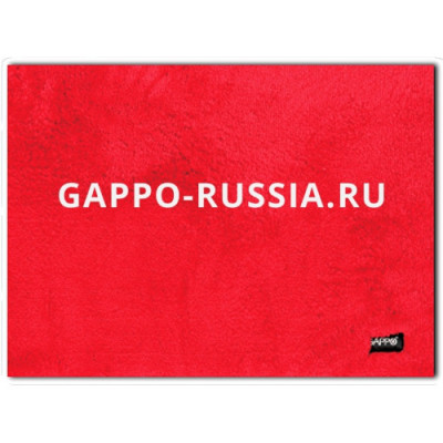 Коврик для ванной Gappo красный (G85407) 50x80 см (СНЯТ с пр-ва)