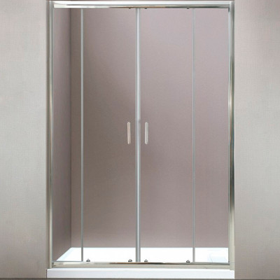 Душевая дверь BelBagno Uno 170 UNO-195-BF-2-170-C-Cr п-ль хром стекло прозрачное