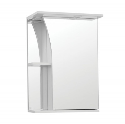 Зеркальный шкаф для ванной Style Line Эко Стандарт Виола 50/С белый (ЛС-00000117)