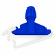 Держатель пластиковый Filmop для швабры с крепежным зажимом (синий)  (6020A/1-10)