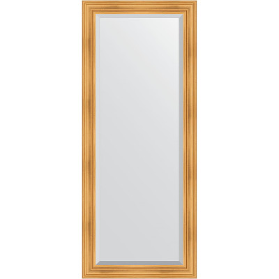 Зеркало напольное Evoform Exclusive Floor 204х84 BY 6127 с фацетом в багетной раме Травленое золото 99 мм