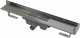 Водоотводящий желоб с порогами для цельной решетки и фиксированным воротником к стене AlcaPlast APZ16-850 Душевой лоток Alcaplast Wall APZ16-850 без решетки сталь, пластик (APZ16-850)