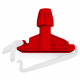 Держатель пластиковый Filmop для швабры с крепежным зажимом (красный)  (6020B/1-10)