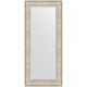 Зеркало настенное Evoform Exclusive 160х70 BY 3582 с фацетом в багетной раме Виньетка серебро 109 мм  (BY 3582)