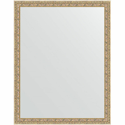 Зеркало настенное Evoform Definite 92х72 BY 1038 в багетной раме Сусальное золото 47 мм