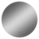 Зеркало подвесное в ванную Misty Аламак подогрев подсветка сенсорное 645 круглое белый (АЛА-02-645-14)  (АЛА-02-645-14)