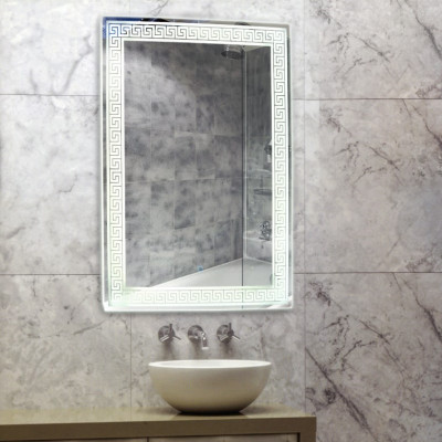 Зеркало в ванную с LED подсветкой Relisan JULIA Гл000024348, 60x80 прямоугольное