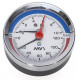 Термоманометр аксиальный MVI, до 6 бар, 0°C-120°C, D80 мм, подключение G1/2 ATM.80.12006.04  (ATM.80.12006.04)