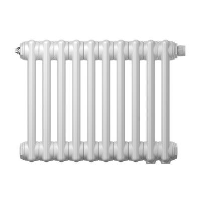 Радиатор трубчатый Zehnder Charleston 2050, 16 сек. 1/2 ниж. подк. RAL9016 (кроншт. в компл)