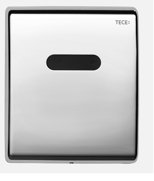TECE TECEplanus Urinal. Панель смыва с инфракрасным датчиком для писсуара. Хром глянцевый. 9242353