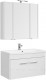 Комплект мебели для ванной Aquanet Августа 100 белый ручка хром, раковина Нота (00287677)  (00287677)