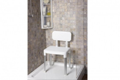 Стул-кресло Primanova 34х42 см (белое) с регулир. высотой 42,5-52,5 см нагрузка до 130 кг, M-KV20-01