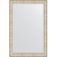 Зеркало настенное Evoform Exclusive 180х120 BY 3634 с фацетом в багетной раме Виньетка серебро 109 мм  (BY 3634)