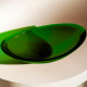 Раковина-чаша Abber Kristall 60 AT2808Emerald зеленая овальная  (AT2808Emerald)