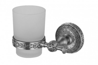 Zorg Antic AZR 03 SL стакан с держателем, серебро/стекло