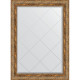 Зеркало настенное Evoform ExclusiveG 102х75 BY 4187 с гравировкой в багетной раме Виньетка античная бронза 85 мм  (BY 4187)