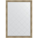 Зеркало настенное Evoform ExclusiveG 187х132 BY 4497 с гравировкой в багетной раме Серебряный акведук 93 мм  (BY 4497)