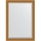 Зеркало настенное Evoform Exclusive 103х73 BY 3457 с фацетом в багетной раме Состаренное золото с плетением 70 мм  (BY 3457)
