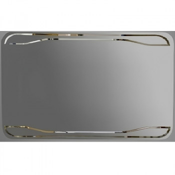 Зеркало в ванную Kerasan Waldorf 100 740601 С выключателем прямоугольное