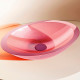 Раковина-чаша Abber Kristall 60 AT2810Koralle розовая овальная  (AT2810Koralle)