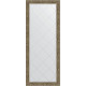 Зеркало напольное Evoform ExclusiveG Floor 200х80 BY 6315 с гравировкой в багетной раме Виньетка античная латунь 85 мм  (BY 6315)
