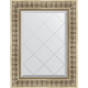 Зеркало настенное Evoform ExclusiveG 75х57 BY 4024 с гравировкой в багетной раме Серебряный акведук 93 мм  (BY 4024)